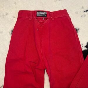 Red Cut-Out Rockies Jeans